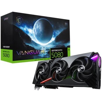 MSI GeForce RTX 5080 16G Vanguard SOC 16GB GDDR7 Ekran Kartı