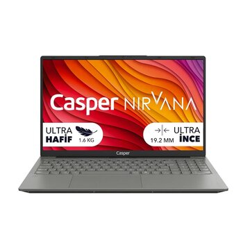 Casper Nirvana X650 I3-1315u 32gb Ddr5 500gb Ssd W11p 15.6" Laptop X650.1315-Dv00r-G-F