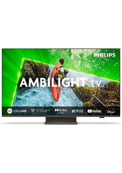 Philips 55PUS8609/62 55'' 139 Ekran Uydu Alıcılı 4K Ultra HD LED Dolby Atmos Titan Os Ambilight TV