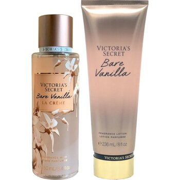 Victoria's Secret Bare Vanilla La Creme & Bare Vanilla  Vücut Losyonu ve Spreyi 2'li Set