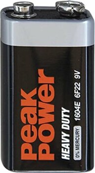 Peak Power 9 V Pil(10 Adet)