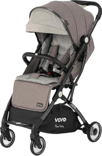 Pierre Cardin Vovo Gri Kabin Tipi Bebek Arabası