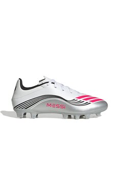 adidas F50 Messi Club Fg/Mg Erkek Çoklu Çim Zemin Kramponu JP7443 Beyaz 42 Numara
