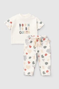 Organik Pamuk Bebek Takımı Born to be Gusto 6-9 Ay 15333720