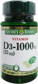 Solgar Nature's Bounty Vitamin D3 1000 Iu 100 Softjel