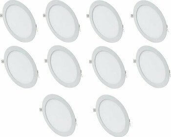 Cata Ct-5169 10 Adet 18W Slim Led Panel Armatür Alüminyum Kasa Beyaz renk-gun-isigi