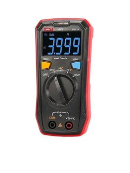 Unit Ut123 Led Ekran Otomatik Multimetre