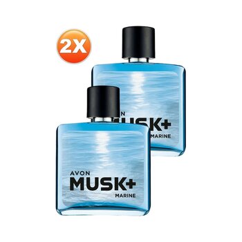 Avon Musk Marine Erkek Parfüm Edt 2 X 75 Ml