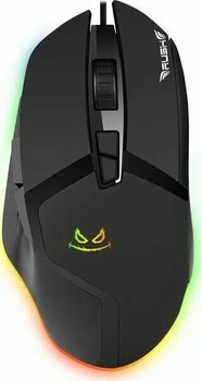 Rush Poison RM82 Siyah 8 Tuş Kablolu USB 10000 DPI Oyuncu Mouse