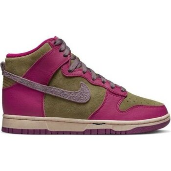 Nike Dunk High Kadın Sneaker Ayakkabı FB1273-500 - Çok Renkli - 40