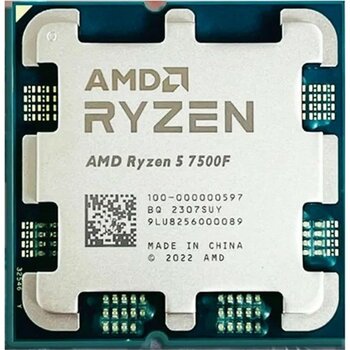 Amd Ryzen 5 7500F 3.7ghz/5.ghz 32MB 6C/12T Am5 65W Tray