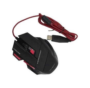 Polygold Pg-903 Oyuncu Mouse + Mouse Pad Kırmızı