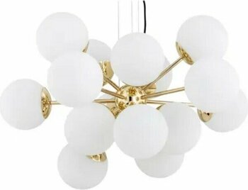 Ronisu Aydınlatma Thalia Camlı Modern Sarkıt Avize Ra-Avz- 1956-87-34 - Gold