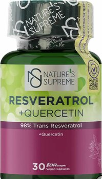 Nature's Supreme Resveratrol + Quercetin 30 Kapsül