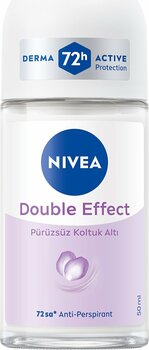 NIVEA Kadın Roll-on Deodorant Double Effect 72 Saat Anti-perspirant 50 Ml