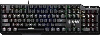 MSI GK41 Siyah Mekanik Kablolu Oyuncu Klavyesi