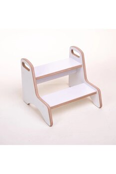 TNCN Mobilya Montessori Çocuk Basamak Öğretici Ahşap Çocuk Montessori Yükseltici Basamak Mdf