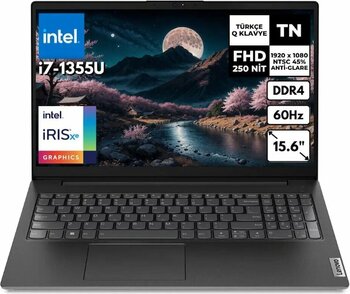 Lenovo V15 G4 Intel Core i7-1355U 24 GB RAM 256 GB SSD Intel Iris Xe Graphics 15.6 inç FHD Notebook