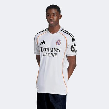 Adidas Real Madrid 25-26 İç Saha Erkek Beyaz Futbol Forması Jj1931 Beyaz Xl