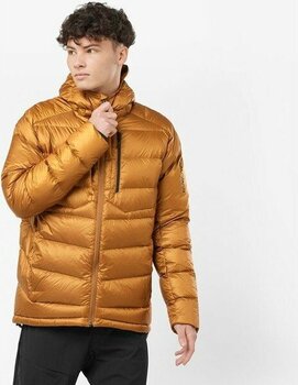 Salomon Elixir Ultra Down Erkek Kaz Tüyü Mont - Sarı - M