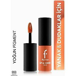 Lip & Cheek Su Bazlı 2'si 1 Arada Çok Amaçlı Jel Tint 003 Apricot Marmelade Turuncu