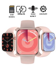 GoMarkt Watch 9 Pro Serisi 2 GB Hafızalı Harvox Pro Akıllı Saat Ios ve Android Uyumlu