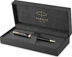 Parker Sonnet Lake Siyah GT Tükenmez Kalem