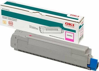 Oki 46490406 Kırmızı 1500 Sayfa C532/C542/MC563/MC573 Uyumlu Toner