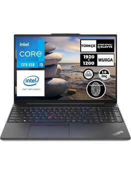 Lenovo Thinkpad E16 21jn000btx Intel Core I5-1335u 40gb 512gb Ssd 16" Windows 11 Pro K23