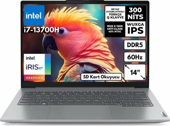 Lenovo ThinkBook 14 G6 Intel Core i7-13700H 16 GB DDR5 512 GB SSD Intel Iris Xe Graphics 14 inç 1920 x 1200 Notebook