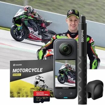 Insta360 X3 360 Derece Kamera Motorsiklet Kiti