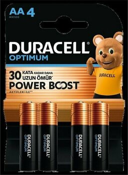 Duracell Optimum Powerboost Aa Kalem Pil 4'lü 4 Adet
