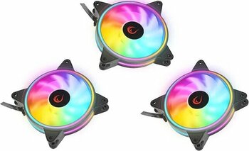 Rampage Coolwınd F3 3 X 12 Cm Argb Fan + Kumanda Siyah Kasa Fan Kiti