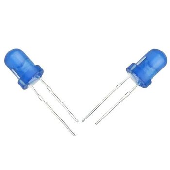 Halmet Mantar Led 5Mm Mavi