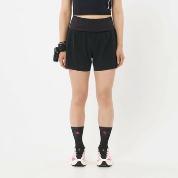 Salomon Sense Aero 2ın1 4" Kadın Koşu Şortu Deep Black LC2770200 - M - Siyah