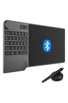 Huıon Inspiroy Keydial Kd200 Bluetooth Kablosuz Grafik Tablet