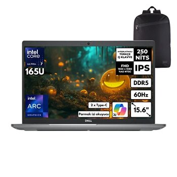 Dell Latitude 5550 Ultra 7-165u 64-gbddr5 512 Gbssd Intel Arc Graphics 15.6" FHD Windows 11 Pro + S.Çantası N015l555015uhmf28