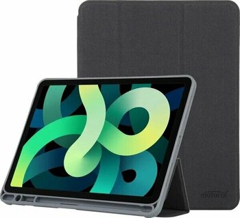 SUNShop Tablet Deri Akıllı Kılıf Black iPad 10. Nesil 10.9 2022 Tablet Kılıfı