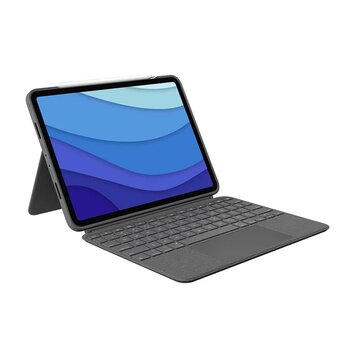 Logitech Combo Touch - Gri - Bayan Central