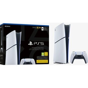 Sony Playstation 5 Slim 1 TB Digital Versiyon Oyun Konsolu (Ithalatçı Garanti) - Beyaz