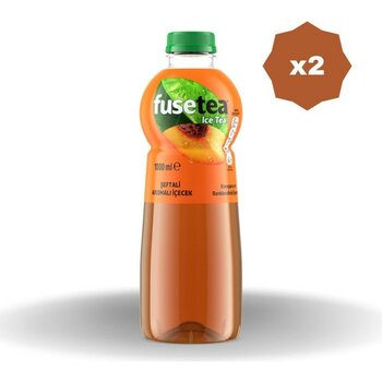Fuse Tea Pet Şeftali 1 lt - (2 Adet)