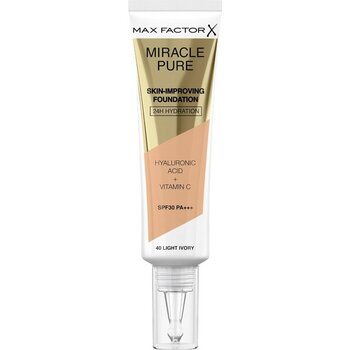 EstoreBox Max Factor Miracle Pure Foundation Light Ivory No: 40
