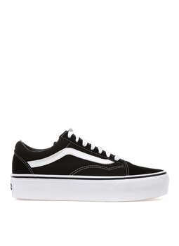 Vans Siyah Kadın Yüksek Taban Süet Kanvas Lifestyle Ayakkabı Vn0a3b3uy281  Ua Old Skool Platform