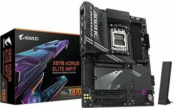 Gıgabyte X870 Aorus Elıte Wıfı7 Amd X870 Soket Am5 Ddr5 8000Mhz (Oc) Usb4 Wıfı 7 Atx Anakart