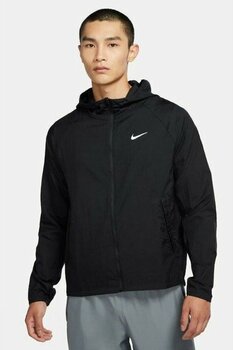 Nike Essential Running Jacket Reflektörlü Toplanabilir Erkek Ceket Siyah - XL