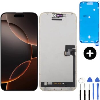 İphone 16 Pro Max Uyumlu Hk Lcd Dokunmatik Ekran + Montaj Seti