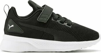 Puma Flyer Runner V PS Siyah Erkek Çocuk Koşu Ayakkabısı - 34 - Siyah - Beyaz
