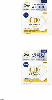 86466 Nivea Q10 Power Kirişik Karşiti Gündüz Kremi Spf30 50ml 2 Adet