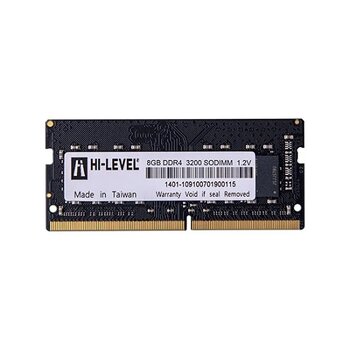 Hi-Level 8Gb Ddr4 3200Mhz Notebook Ram Hlv-Sopc25600d4/8G (1.2V)