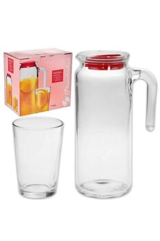 Paşabahçe Alanya 7 Parça su takımı seti sürahi ve bardak